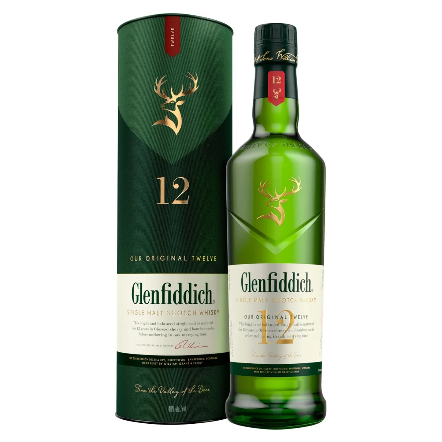 Glenfiddich 12 ans – Bouteille de 750 ml
