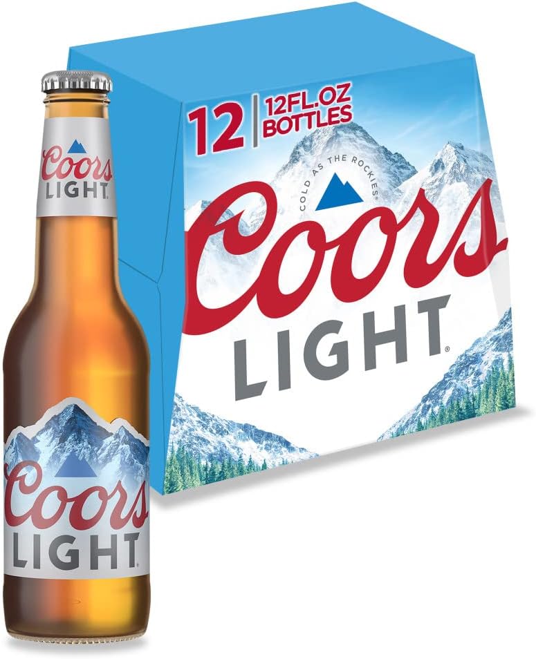Coors Light – Pack de 12 canettes de 473 ml