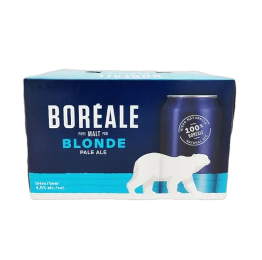 Boréale Blonde – Pack de 12 bouteilles de 341 ml