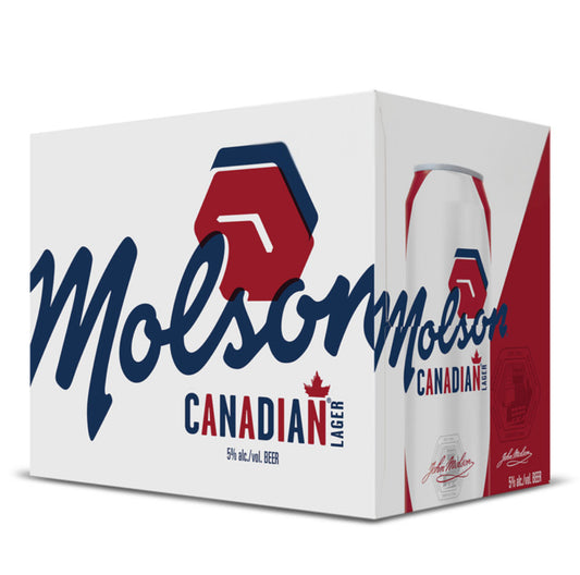 Molson Canadian – Pack de 12 canettes de 473 ml